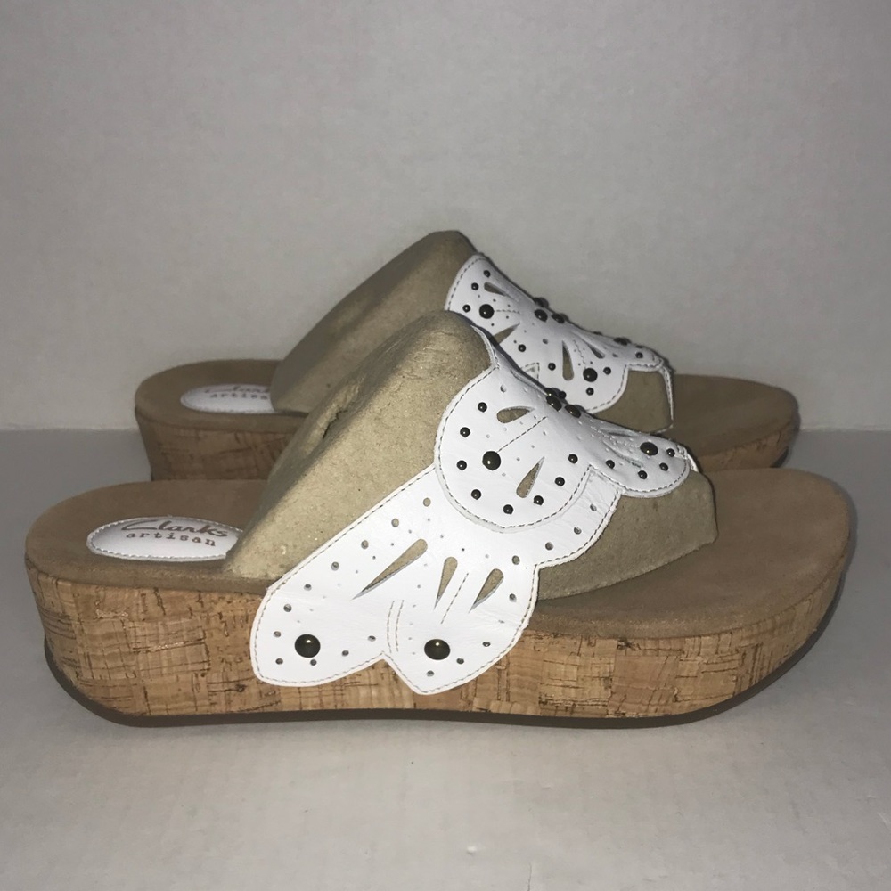 Clarks’ White Sandals Palima Palm 11M BNIB. - Picture 8 of 13